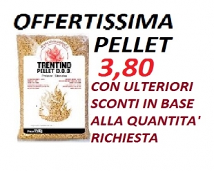 0fferta pellet prestagionale con consegna a domicilio ad Aulla Massa Carrara