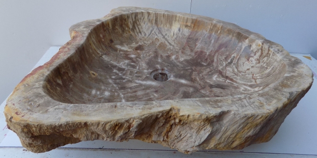 Lavandino in pietra Fossile legno fossilizzato Brescia AMICASA IDEE PER LA CASA