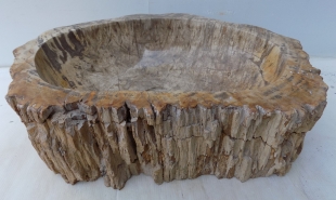 Lavandino in pietra Fossile legno Orvieto AMICASA IDEE PER LA CASA