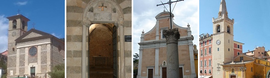 Santa Maria Stella Maris, Santa Anastasia, San Francesco, San Rocco