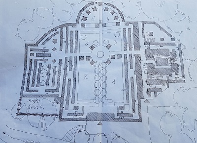 Planimetria del Cimitero di Lerici