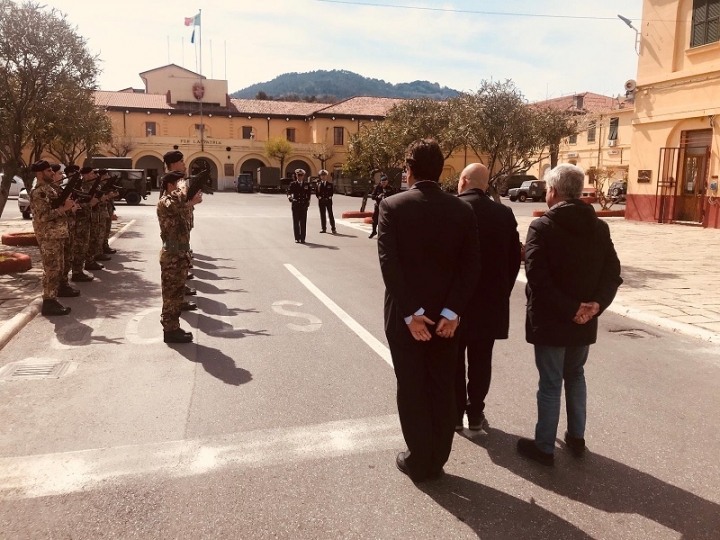 Una delegazione di Fratelli d’Italia in visita al Comsubin