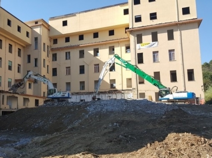 Ospedale Felettino, proseguono i lavori: concessa la variante  idrogeologica
