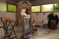 Una celebrazione nella chiesa ortosossa del Canaletto (foto di repertorio)