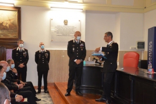 Il Generale Maurizio Ferla in visita al Comando provinciale dei Carabinieri della Spezia