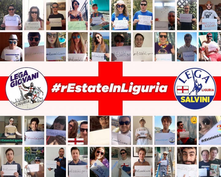 Lega giovani, al via la campagna social #rEstateInLiguria