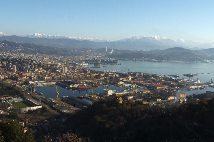 Spezia vista dall&#039;alto