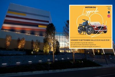 Il Centro Commerciale Le Terrazze ospita il raduno di auto e moto del Club CRAZY MOTORS