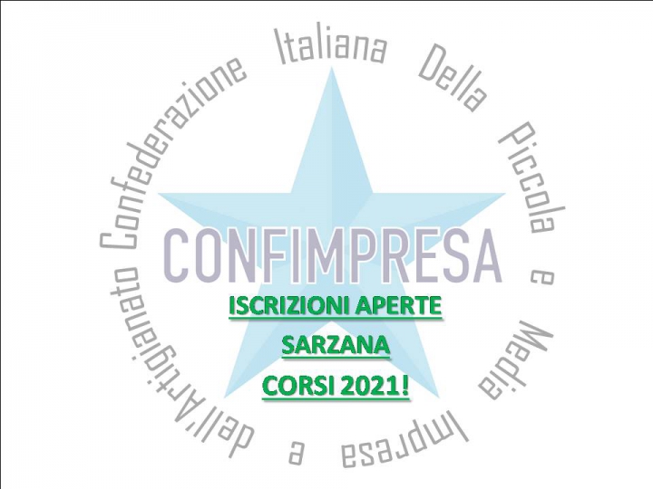 Partenza Corsi 2021 Confmpresa-Former!