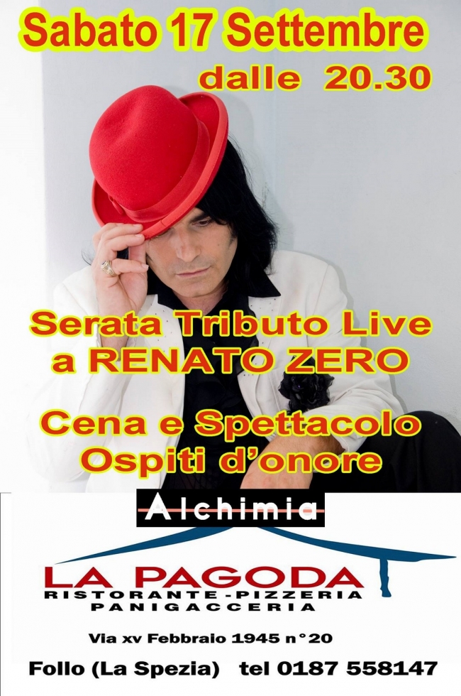 tributo live a Renato Zero