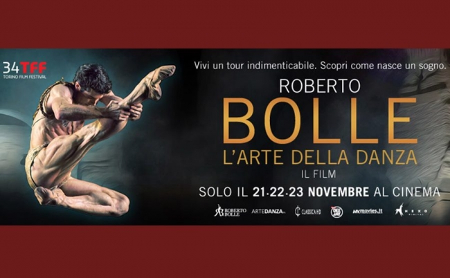 Roberto Bolle Il Film in esclusiva al Nuovo e Astoria