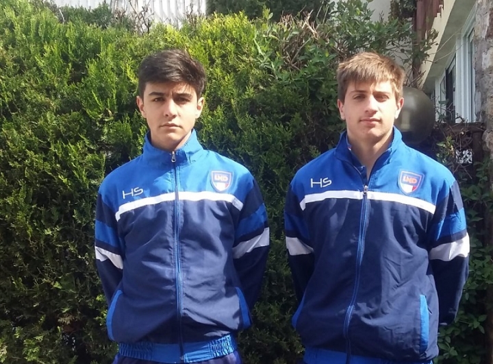 Due calciatori della Fezzanese in Azzurro