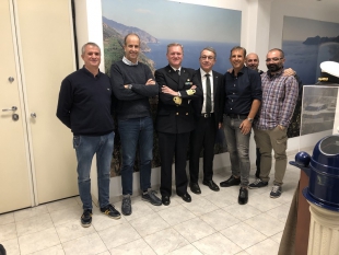 Il nuovo Comandante della Capitaneria di Porto della Spezia in visita al Consorzio Marittimo