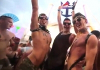 Scalo alla Spezia per la più grande crociera gay d&#039;Europa (video)