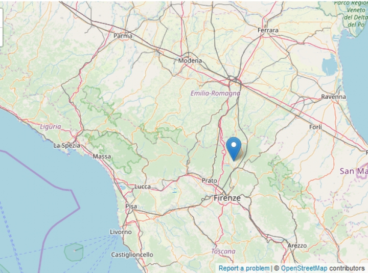 Terremoto nel Mugello, scossa avvertita anche alla Spezia