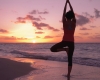 Il 9 luglio Yoga al tramonto nell&#039;incantevole spiaggia di Punta Corvo