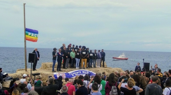 I ragazzi del Liceo Cardarelli a Lampedusa