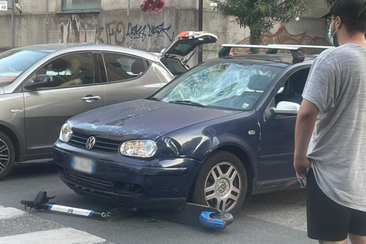 La Spezia: un altro scontro tra un&#039;auto e un monopattino e un altro ferito