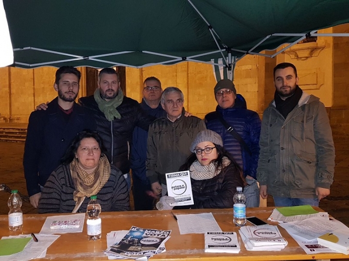 Politiche 2018: Potere al Popolo raccoglie le firme anche a Sarzana