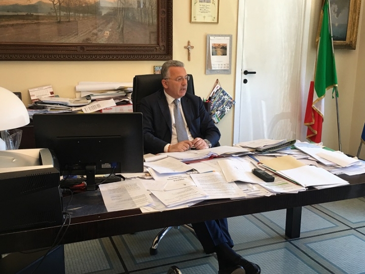 Il sindaco Peracchini traccia il bilancio del primo anno di mandato (videointervista)