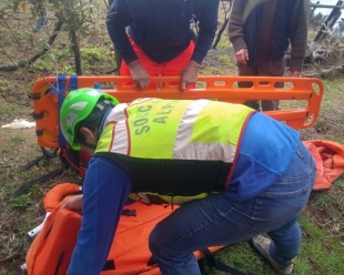 Incidente nei campi a Manarola: 60enne precipita per oltre 3 metri