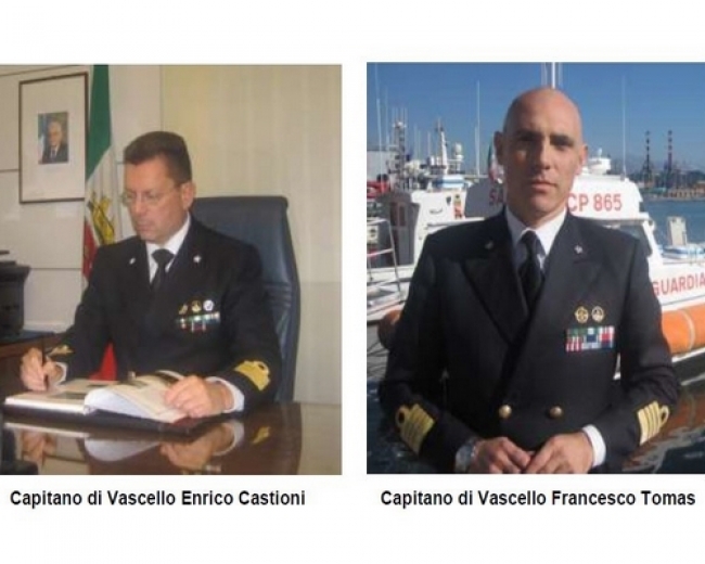 Cambio al vertice della Capitaneria di Porto: Castioni lascia La Spezia, al suo posto Tomas