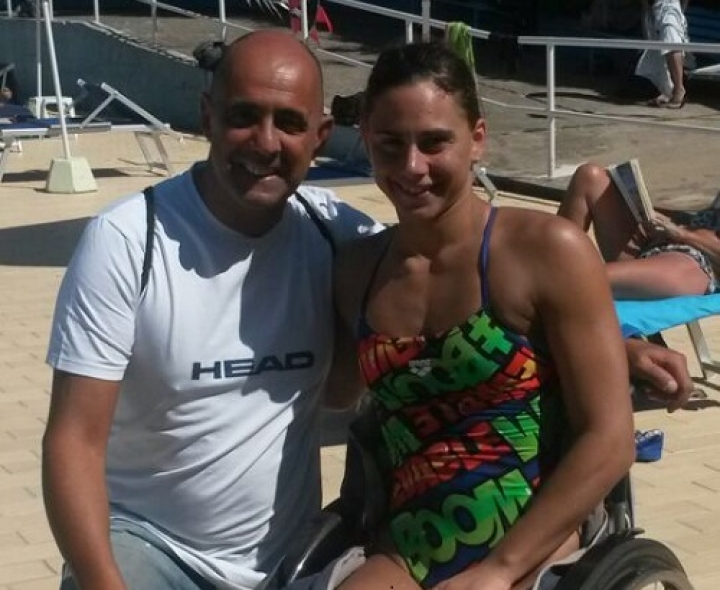 Giulia Ghiretti  ha scelto Lerici per prepararsi ai Campionati mondiali di nuoto paralimpico