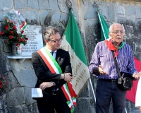 72° commemorazione dell’eccidio fascista dell’ospedale del Felettino, alla presenza del vicesindaco Cristiano Ruggia