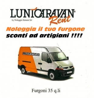 Noleggio furgone Renault Master LUNICARAVAN