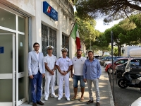 Confartigianato in visita al nuovo comandante dell&#039;ufficio locale marittimo di Porto Venere