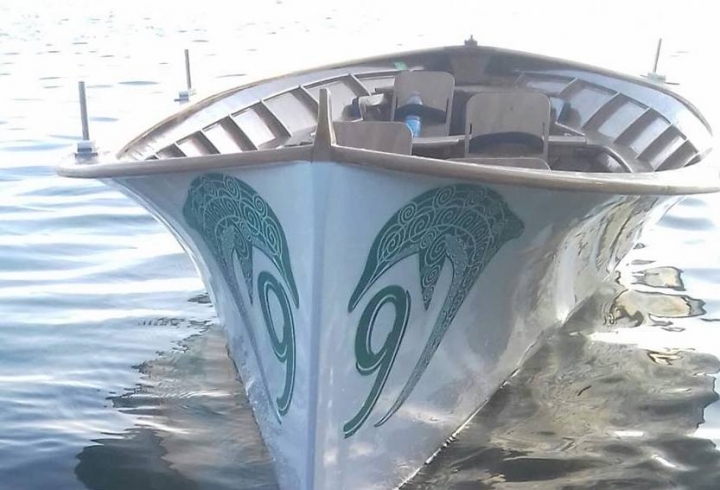 La nuova barca della borgata del San Terenzo