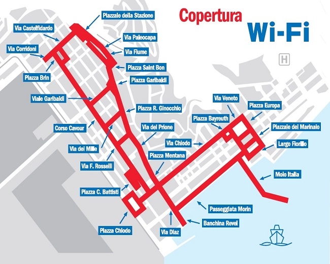 La Spezia Wi-Fi, internet facile e gratuito in centro e sul lungomare. Dalla Fondazione 170mila euro