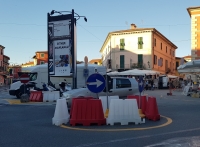 Sarzana, rotonda di Piazza San Giorgio:&quot;Bene la viabilità, ma via il mercato dalla strada&quot;