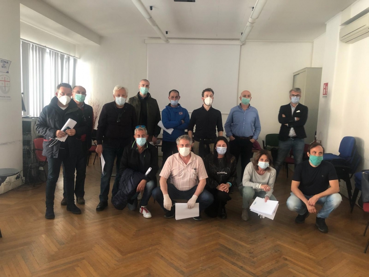 Arrivati a Genova 13 medici volontari per le Rsa