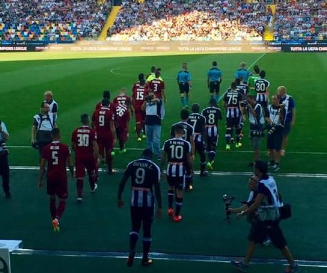 Tutto in cinque minuti, dallo svantaggio al delirio: Udinese - Spezia 1-2 (primo tempo)
