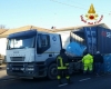 Tragedia sfiorata a Ponzano Madonnetta per la perdita di carico di un camion (FOTO)