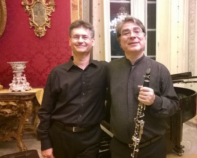 “Il salotto francese”: clarinetto e pianoforte per i “Concerti in Sala Consiliare”