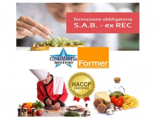 Aperte le iscrizioni 2019 per CORSO SAB e HACCP!