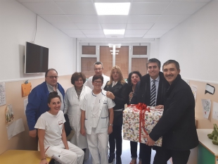 Il Consiglio Comunale della Spezia in visita al reparto di pediatria