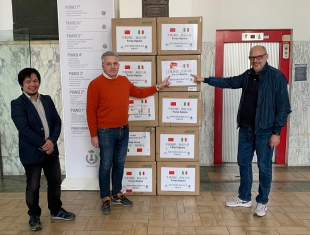 Coronavirus, 20mila mascherine donate alla Spezia dalla gemellata Zhuhai