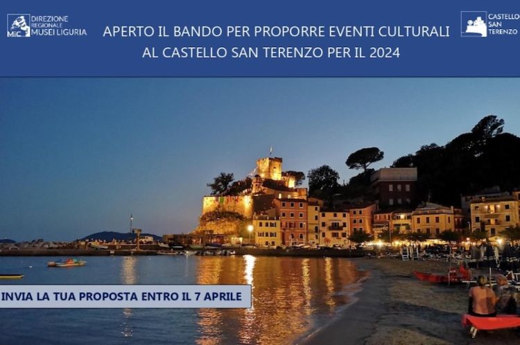 Castello di San Terenzo, aperto il bando per proposte di eventi culturali