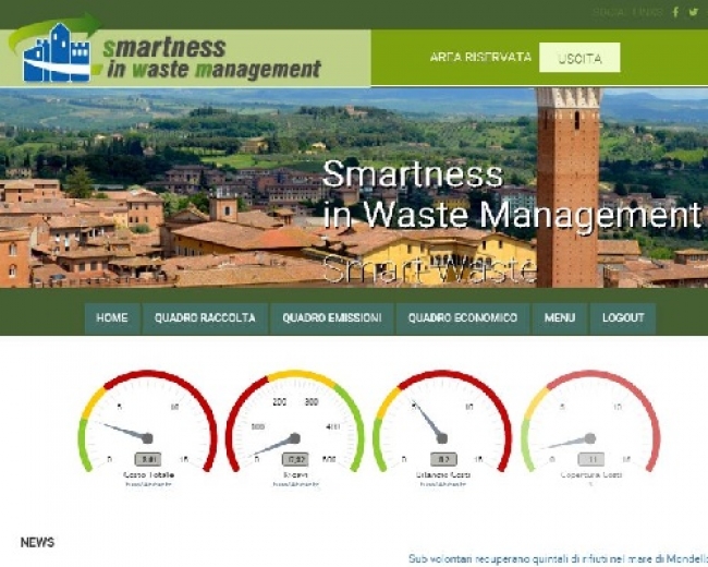 Spezia pioniera di &quot;Smartness in waste management&quot;, il primo open data ambientale in Italia