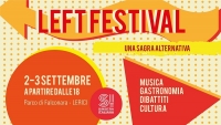 Arriva il “LEFT FESTIVAL” la prima festa di Sinistra Italiana La Spezia