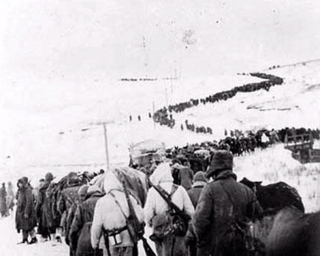 &quot;Il Gruppo Alpini Spezia Centro ricorda il 73° della battaglia di Nikolajewka”
