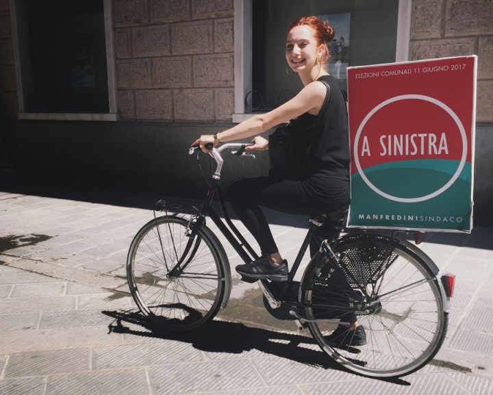 #Amministrative2017 - In bicicletta con la lista A Sinistra!