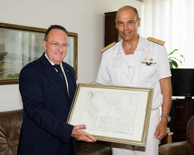Visita di commiato del Prefetto Lubatti al Comando Marittimo Nord