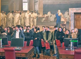 Studenti del Parentucelli - Arzelà in visita al Senato