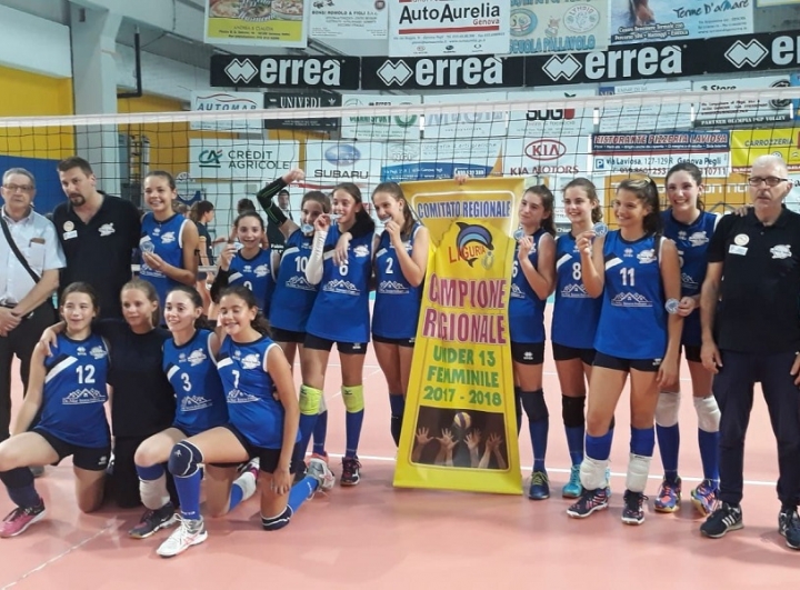 Pallavolo, il Volley Pool Lunezia è campione ligure Under 13