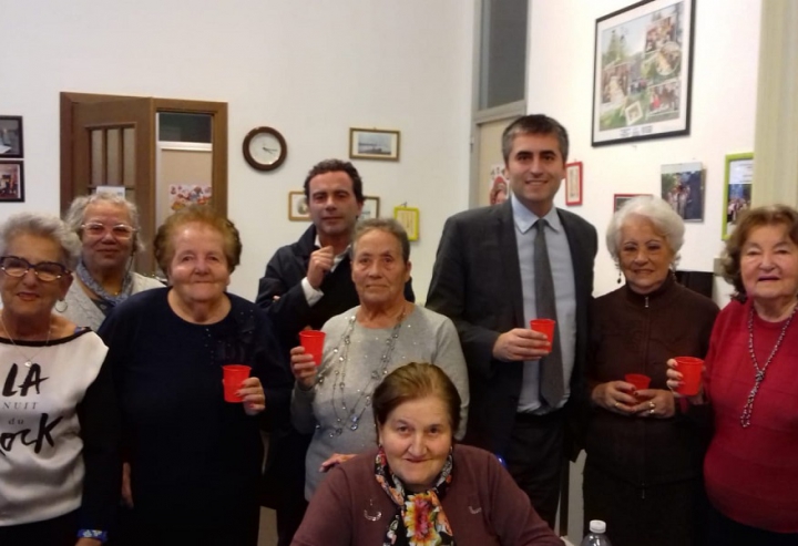 Il Consiglio Comunale in visita al Centro Anziani di Mazzetta