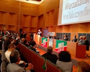 Il Club Forza Silvio Sarzana alla Convention toscana di Forza Italia (foto)
